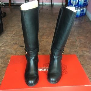Black Long Boots for Women